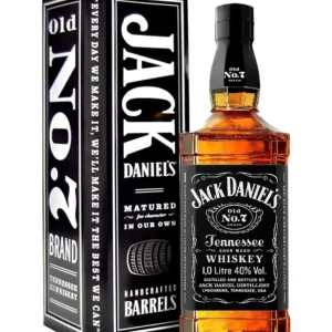 Jack Daniels Whisky 1 Ltr x 6Bott