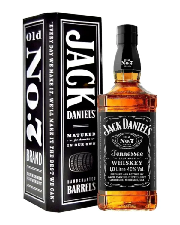 Jack Daniels Whisky 1 Ltr x 6Bott