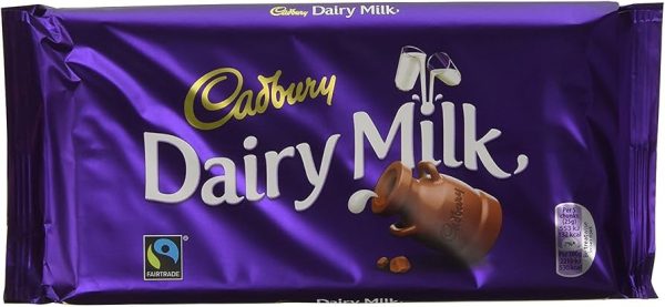 Cadbury Milk Tablet 17/180gr